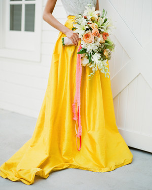 Sunglower Yellow Themed for Bridesmaid Dresses